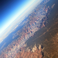 On Top:  Over the Grand Canyon