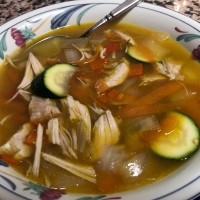 Lunch Today - Turkey Vegetable Soup
